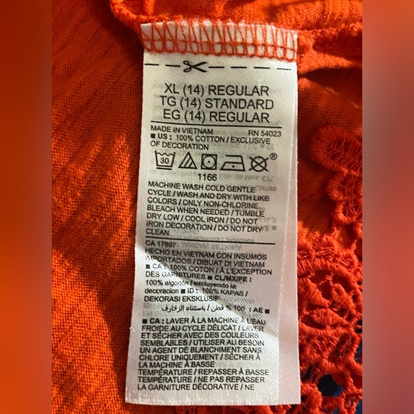 Old Navy Shirt Size XL (14) - Picture 4 of 4